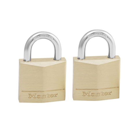 Cadenas Master Lock 2 verrouillage égal laiton 30mm