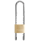 Key brass padlock with adjustable shackle from 70 to 155 mm Master Lock - width 50 mm