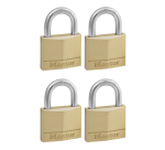 Cadenas Master Lock 4 verrouillage égal laiton 50mm 4 pièces