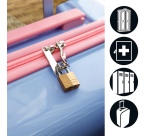 Cadenas Master Lock 2 verrouillage égal laiton 20mm 2 pièces