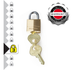 Cadenas Master Lock 2 verrouillage égal laiton 20mm 2 pièces