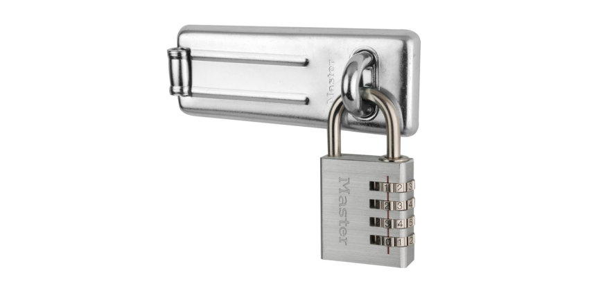 Cadenas Master Lock à moraillon alu 40mm