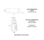 Cadenas Master Lock à moraillon alu 40mm
