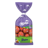 Oeufs de Pâques en chocolat Milka noir sachet 12/13 pièces