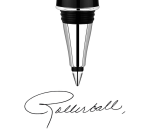 Recharge roller Parker Quink Medium noir blister 2 pièces