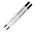 Recharge roller Parker Quink Medium noir blister 2 pièces