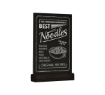 Slate table display, A5 portrait