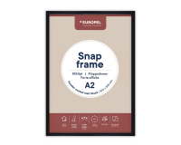Cadre clipsable Europel A2 25mm noir mat