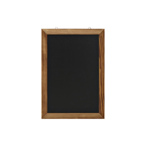 Ardoise avec cadre en bois, 420 x 600 mm