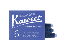 Cartouche d'encre Kaweco bleu roi boîte 6 pièces
