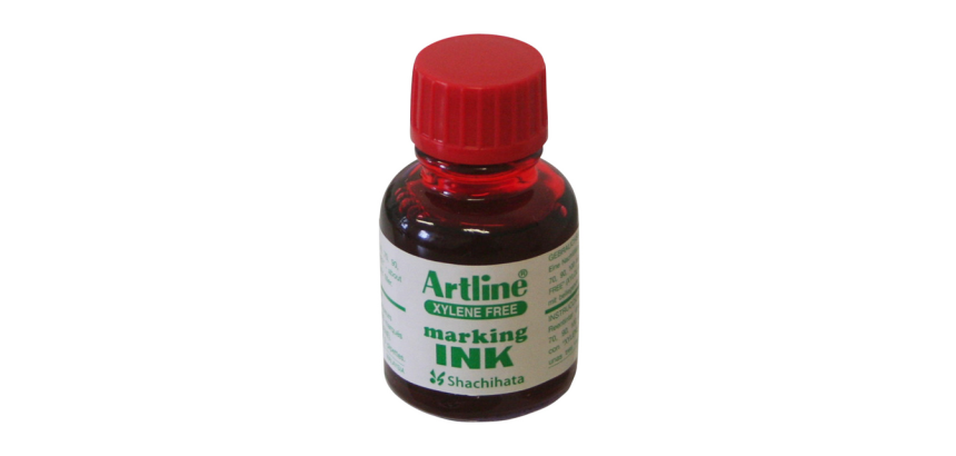Viltstiftinkt Artline rood