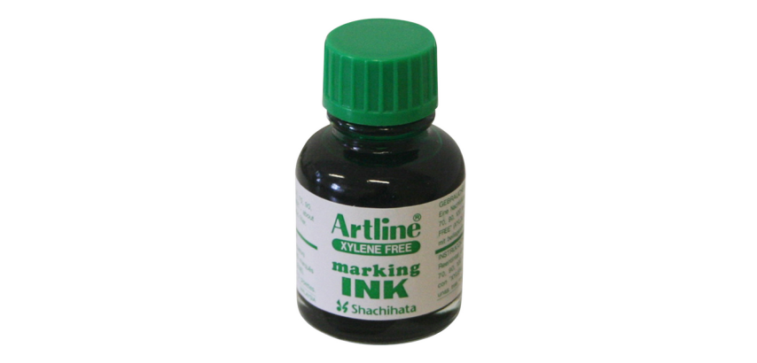 Green Artline felt ink