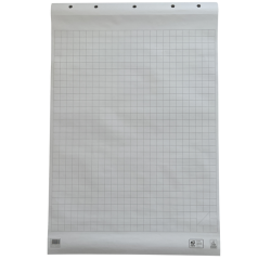 Papier tableau de conférence 65x98cm 50 feuilles enroulé