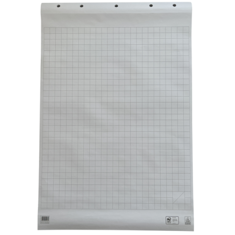 Flipoverpapier 65x98cm 50vel opgerold