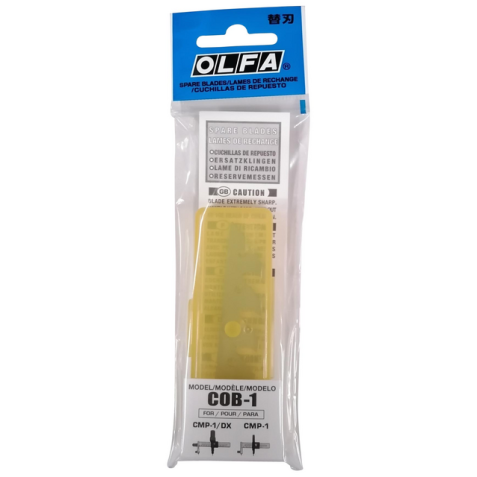 Reservemes Olfa COB-1 blister à 15 stuks