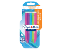 Vulpotlood Paper Mate non stop 0.7mm HB assorti blister à 10 stuks
