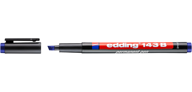 Edding 143 Keilspitze 1-3mm Blau