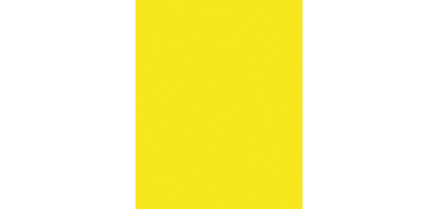 Carton bricolage Folia 48x68cm 380g n° 125 jaune