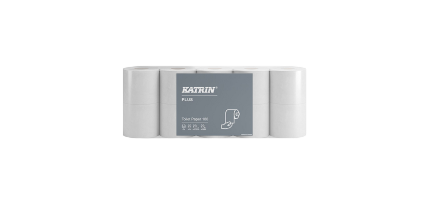 Katrin Plus Toilettenpapier 4-lagig 180 Blatt weiß