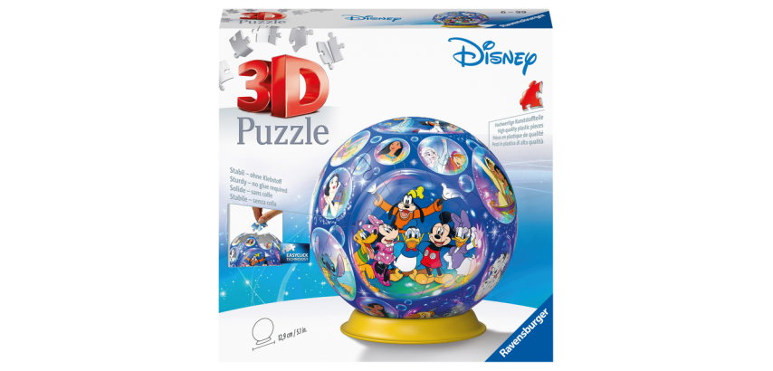 Puzzle boule Ravensburger Disney 3D 72 pièces