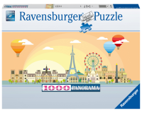 Puzzle Ravensburger une journée à Paris 1000 pièces