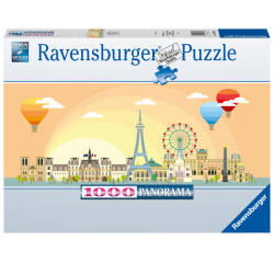 Puzzle Ravensburger une journée à Paris 1000 pièces
