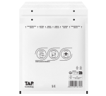 Enveloppe à bulles TAP Comebag n°15 240x175mm blanc 100 pièces