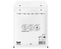 Bubble envelope TAP Comebag #15 240x175mm white 100 pieces
