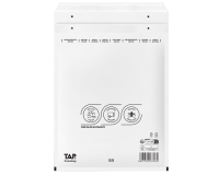 Enveloppe à bulles TAP Comebag nr18 blanc 100 pièces