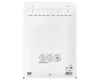 Enveloppe à bulles TAP Comebag n°20 370x480mm blanc 100 pièces