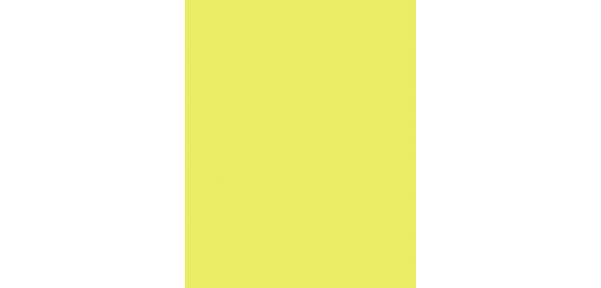 Carton bricolage Folia 48x68cm 380g n° 911 jaune fluo
