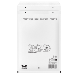 Enveloppe à bulles TAP Comebag nr17 blanc 100 pièces