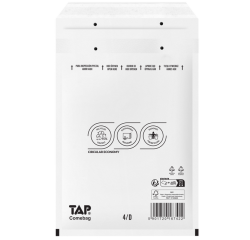Enveloppe à bulles TAP Comebag nr14 blanc 100 pièces