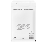 Enveloppe à bulles TAP Comebag n°16 240x350mm blanc 100 pièces