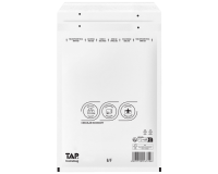 Enveloppe à bulles TAP Comebag n°16 240x350mm blanc 100 pièces