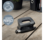 Perforateur Leitz NeXXt Recycle Mini 10 feuilles noir