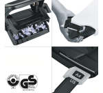 Perforateur Leitz NeXXt Recycle Mini 10 feuilles noir