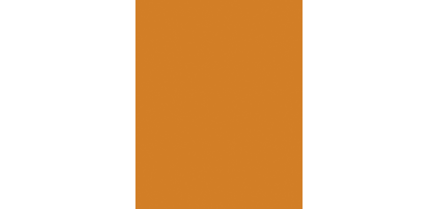 Carton bricolage Folia 1 face 48x68cm 380g n° 915 orange fluo