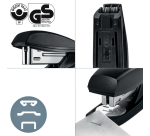 Agrafeuse Leitz NeXXt Recycle petit 25 feuilles noir