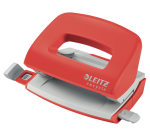 Leitz NeXXt Recycle Mini Hole Punch 10 Sheets Red