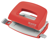 Perforateur Leitz NeXXt Recycle mini 10 feuilles rouge