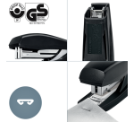 Agrafeuse Leitz NeXXt Recycle mini 10 feuilles noir