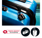 Hangslot Masterlock 3-cijfer combinatie TSA zwart 30mm