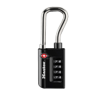Cadenas Masterlock combinaison 4 chiffres TSA anse longue noir 35mm
