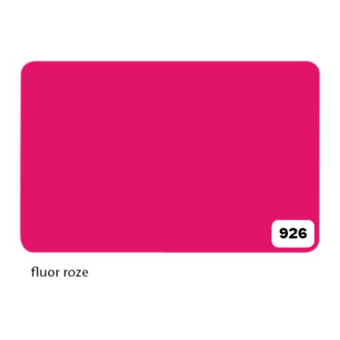 Etalagekarton Folia 1-zijdig 48x68cm 380gr nr926 fluor roze