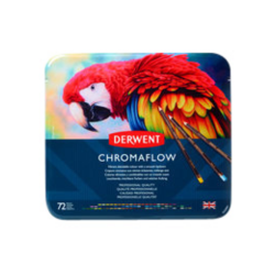 Crayon de couleur Derwent Chromaflow set 72 couleurs