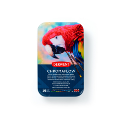 Kleurpotloden Derwent Chromaflow set à 36 kleuren