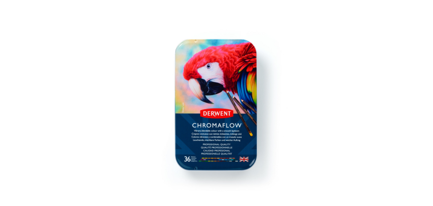 Crayon de couleur Derwent Chromaflow set 36 couleurs