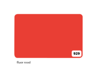 Carton bricolage Folia 48x68cm 380g nr 929 rouge fluo
