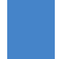 Carton bricolage Folia 48x68cm 380g n° 312 bleu moyen